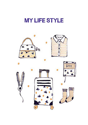 PSD 라이프스타일 생활용품 상의 일러스트 양말 사람없음 책 캐리어 다이어리 핸드백 고데기 국내일러스트 옷 가방 생활 여행가방 사무용품 오브젝트 헤어용품 파일형식