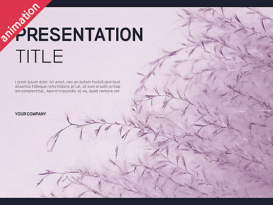 템플릿 비즈니스 갈대 사람없음 세트 보라색 PPT 프레젠테이션 막대그래프 문서템플릿 애니형PPT 8P 이미지템플릿 식물 컬러 그래프 파일형식