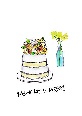 PSD 꽃잎 꽃 일러스트 디저트 수채화 사람없음 장미 케이크 꽃병 달콤 국내일러스트 식물 음식 맛 파일형식