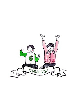 PSD 여자 남자 어린이 일러스트 가족 수채화 미소 사람 앉기 상반신 두명 손들기 즐거움 감사 국내일러스트 감정 관계 모션 표정 파일형식