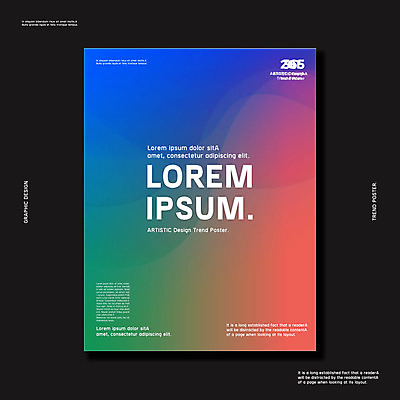 포스터 그래픽백그라운드 일러스트 타이포그라피 사람없음 그래픽 컬러풀 유행 그라데이션 기하학 국내일러스트 AI파일 문자 컬러 백그라운드 무늬 파일형식 벡터