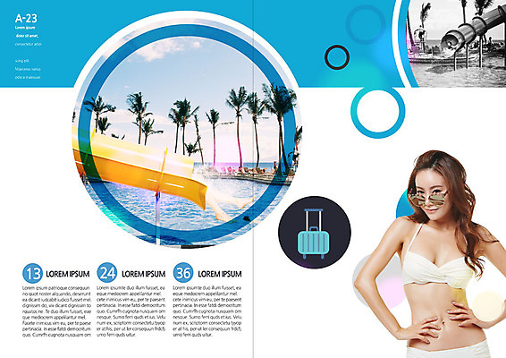 PSD 템플릿 북디자인 출판디자인 여자 내지 리플렛 바다 허리손 포즈 북커버 수영장 한명 미소 사람 팜플렛 상반신 20대 성인 여름휴가 바캉스 비키니 선글라스 야자수 캐리어 한국인 워터슬라이드 워터파크 성인여자한명만 이미지템플릿 나무 1 수영복 안경 휴가 표정 동양인 청년 여행가방 여자한명만 성인여자만 파일형식 여름_계절