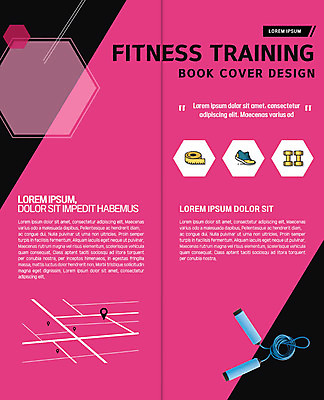 PSD 템플릿 북디자인 출판디자인 내지 리플렛 운동화 다이어트 2단접지 북커버 줄자 팜플렛 사람없음 운동 헬스 아령 웨이트트레이닝 줄넘기 위치 약도 이미지템플릿 신발 지도 자 건강 파일형식