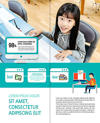 전신 PSD 템플릿 학생 북디자인 응시 출판디자인 여자 남자 내지 초등학생 리플렛 2단접지 북커버 교실 미소 사람 팜플렛 상반신 두명 10대 컴퓨터 모니터 한국인 마우스 폴더 책더미 컴퓨터교육 프로그래밍 십대만 방과후 코딩 이미지템플릿 시선 교육 학교 청소년 표정 동양인 책 전자제품 컴퓨터용품 작업 파일 개발 무더기 파일형식