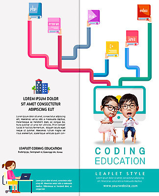 전신 PSD 나무 템플릿 학생 북디자인 출판디자인 여자 교육 표지 남자 어린이 리플렛 2단접지 북커버 의자 학교 들기 사람 앉기 팜플렛 성인 세명 노트북 연필 교사 한국인 책상 컴퓨터교육 프로그래밍 어린이만 안경낌 방과후 코딩 이미지템플릿 식물 직업 안경 가구 모션 학용품 동양인 전자제품 필기구 작업 개발 파일형식