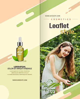 PSD 서양인 템플릿 북디자인 응시 출판디자인 여자 표지 리플렛 2단접지 북커버 나뭇잎 한명 미소 사람 팜플렛 상반신 20대 성인 뷰티 화장품 숲 풀숲 에센스 성인여자한명만 이미지템플릿 외국인 1 시선 잎 표정 청년 여자한명만 성인여자만 파일형식
