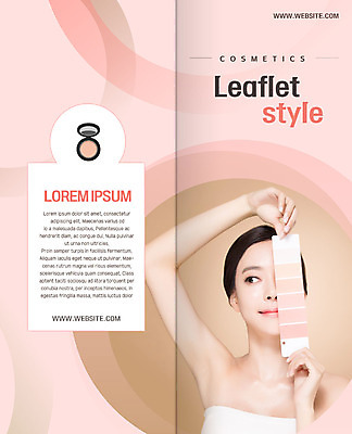 PSD 템플릿 북디자인 응시 출판디자인 여자 표지 리플렛 2단접지 북커버 한명 미소 들기 사람 팜플렛 상반신 20대 성인 뷰티 화장품 한국인 원형 컬러리스트 파우더팩트 의료성형뷰티 성인여자한명만 이미지템플릿 컬러칩 도형 직업 1 시선 모션 표정 동양인 청년 여자한명만 성인여자만 파일형식