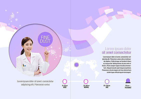 PSD 템플릿 북디자인 출판디자인 여자 내지 리플렛 세계지도 북커버 안내 한명 미소 사람 팜플렛 상반신 성인 30대 자연보호 한국인 의사 의사가운 환경오염 오염 대기오염 단계 경보 주의사항 성인여자한명만 미세먼지 이미지템플릿 1 컨셉 지도 자연 표정 주의 동양인 장년 세계 의료진 가운 보호 먼지 여자한명만 성인여자만 파일형식