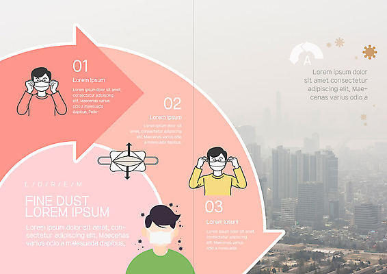 PSD 템플릿 북디자인 출판디자인 남자 화살표 내지 리플렛 북커버 마스크 사람 빌딩 팜플렛 상반신 성인 세명 자연보호 도시 환경오염 오염 대기오염 방법 방진마스크 뿌연 황사 성인남자만 미세먼지 이미지템플릿 건축물 컨셉 자연 보호 먼지 남자만 성인만 파일형식
