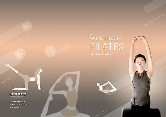 PSD 템플릿 북디자인 출판디자인 여자 표지 리플렛 포즈 다이어트 북커버 건강 사람 팜플렛 여러명 상반신 성인 30대 운동 건강관리 눈감음 스트레칭 한국인 줄넘기 필라테스 성인여자만 이미지템플릿 다수 모션 관리 동양인 장년 여자만 성인만 파일형식
