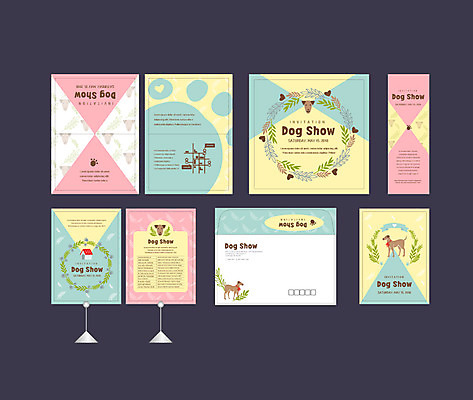 템플릿 배너템플릿 여러마리 나뭇잎 이벤트 사람없음 세트 화관 현수막 강아지 전단 엽서 초대장 쇼 약도 개집 개발자국 반려 소봉투 행사세트 행사템플릿 AI파일 배너 꽃 다수 잎 지도 편지봉투 카드_감사 반려동물 개 발자국 편지 홍보물 애견용품 파일형식 벡터