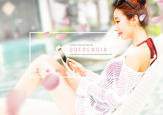 전신 PSD 편집이미지 응시 여자 수영복 꽃잎 휴식 수영장 한명 미소 사람 앉기 20대 성인 태블릿 공간 한국인 안식처 휴식처 성인여자한명만 흩날리기 이미지편집 1 시선 옷 꽃 컨셉 모션 표정 동양인 청년 전자제품 스마트기기 여자한명만 성인여자만 파일형식