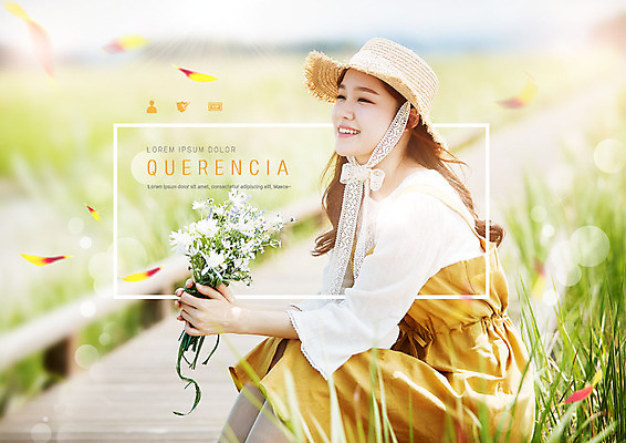 PSD 편집이미지 응시 여자 꽃다발 휴식 한명 미소 사람 앉기 상반신 20대 성인 공간 들꽃 한국인 갈대밭 안식처 휴식처 가교 성인여자한명만 이미지편집 1 건축물 시선 꽃 컨셉 모션 표정 동양인 청년 여자한명만 성인여자만 파일형식 갈대_식물