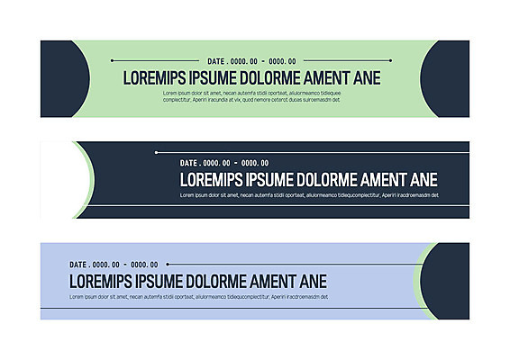 템플릿 배너템플릿 가로배너 선 사각프레임 사람없음 현수막 배너세트 AI파일 배너 프레임 가로 세트 사각형 파일형식 벡터