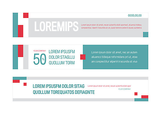 템플릿 배너템플릿 가로배너 사각프레임 사람없음 빨간색 초록색 사각형 현수막 레이아웃 배너세트 AI파일 도형 배너 컬러 프레임 가로 세트 파일형식 벡터