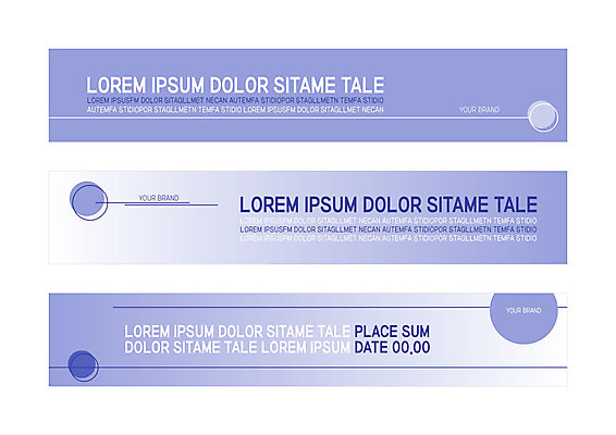 템플릿 배너템플릿 가로배너 선 사각프레임 사람없음 현수막 원형 겹침 배너세트 AI파일 도형 배너 프레임 가로 세트 사각형 파일형식 벡터
