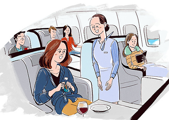 전신 PSD 여자 남자 유니폼 일러스트 친절 비행기 미소 사람 여러명 상반신 성인 와인 승무원 사회이슈 고객 서비스 땅콩 승객 기내 탑승객 성인만 국내일러스트 직업 옷 다수 컨셉 항공교통 대중교통 주류 표정 견과류 승차 공공장소 파일형식