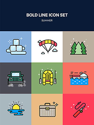 아이콘 사람없음 여름 레포츠 세트 일출 얼음 낚싯대 숲속 지프 제트스키 여름스포츠 행글라이더 고무보트 소풍바구니 패들 볼드라인 2D아이콘 AI파일 자연요소 계절 스포츠 승용차 레저 바구니 노을 수상스포츠 낚시용품 숲 라인아이콘 노_배의노 파일형식 벡터 여름_계절