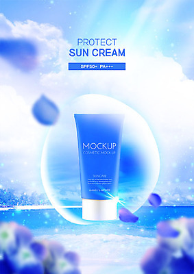 PSD 구름 편집이미지 꽃 파도 해변 사람없음 파란색 빛 반짝임 야자수 뷰티 물방울 선크림 이미지편집 자연요소 나무 식물 바다 컬러 모션 화장품 파일형식