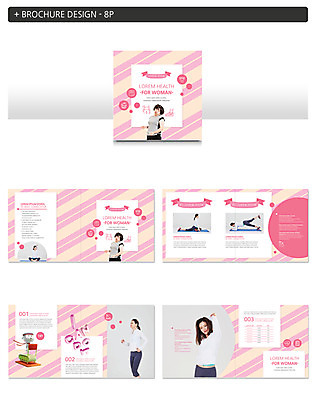 템플릿 여자 ZIP 다이어트 건강 사람 팜플렛 여러명 상반신 20대 성인 30대 운동복 조깅 운동 헬스 스트레칭 비만 인디자인 INDD 이미지템플릿 옷 다수 청년 장년 몸매 파일형식