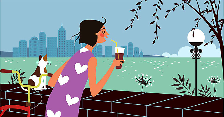 한마리 응시 여자 일러스트 난간 한명 미소 사람 빌딩 상반신 성인 자전거 고양이 기댐 나뭇가지 더위 강가 아이스커피 더위탈출 반려 국내일러스트 AI파일 나무 1 시선 커피 포유류 모션 날씨 표정 건물 반려동물 강 바이크 파일형식 벡터