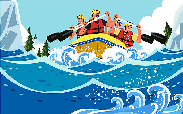 나무 남자 물결 일러스트 미소 사람 여러명 상반신 성인 여름 강 바위 찡그림 더위 안전모 물보라 노젓기 구명조끼 더위탈출 래프팅보트 패들 하계레포츠 국내일러스트 AI파일 식물 계절 다수 모션 날씨 표정 물 레포츠 돌_바위 헬멧 안전장비 노_배의노 구조용품 파일형식 벡터