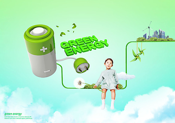 전신 PSD 편집이미지 여자 어린이 한명 사람 앉기 빌딩 한국인 그린에너지 플러그 전기에너지 숲 건전지 바람개비 민들레홀씨 소녀한명만 이미지편집 1 모션 동양인 건물 에너지 민들레 여자한명만 소녀만 파일형식