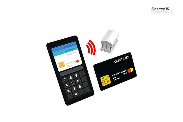 PSD 편집이미지 사람없음 금융 스마트폰 3D소스 3D 신용카드 디지털합성 은행 와이파이 여러장 핀테크 편집3D 다수 모바일 경제 핸드폰 스마트기기 무선인터넷 파일형식