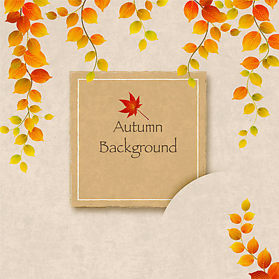 백그라운드 단풍 일러스트 사각프레임 프레임 사람없음 가을 나뭇가지 가을배경 국내일러스트 AI파일 나무 계절 잎 사각형 파일형식 벡터 가을_계절