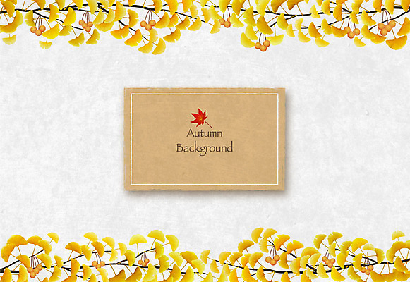 백그라운드 단풍 일러스트 사각프레임 프레임 사람없음 노란색 가을 은행잎 은행열매 가을배경 국내일러스트 AI파일 계절 열매 컬러 잎 사각형 파일형식 벡터 가을_계절