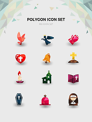 아이콘 기독교 종교 십자가 촛불 천사 사람없음 세트 교회 성경 천주교 종 기도 하트 비둘기 수녀 폴리곤 2D아이콘 AI파일 모양 초 종교용품 종교건축 조류 건물 파일형식 벡터