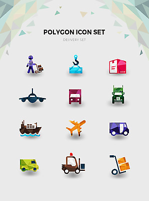 아이콘 비행기 사람모양 사람없음 세트 카트 트럭 운반 택배기사 배송 기중기 지게차 택배상자 빨간콘테이너 폴리곤 선박 탑차 2D아이콘 AI파일 모양 수상교통 항공교통 자동차 대중교통 상자 중장비 배달원 컨테이너 택배 파일형식 벡터
