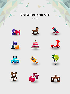 아이콘 자동차 사람없음 세트 장난감 블록 곰인형 퍼즐 성 주사위 크레파스 풍선 태엽 고리던지기 퀵보드 폴리곤 흔들목마 2D아이콘 AI파일 건축물 인형 육상교통 교통수단 학용품 목마 던지기 파일형식 벡터