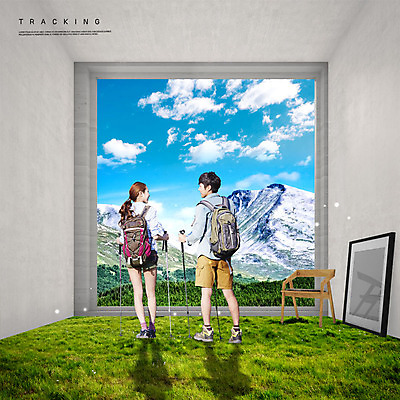 전신 PSD 구름 편집이미지 응시 여자 남자 액자 의자 산 미소 사람 초원 20대 성인 취미 두명 뒷모습 트래킹 한국인 등산가방 등산스틱 성인만 이미지편집 자연요소 시선 뷰포인트 가구 가방 레저 표정 동양인 청년 등산용품 파일형식