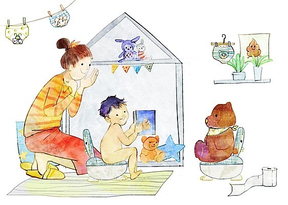 전신 PSD 여자 남자 별 화분 인형 일러스트 가족 선반 사랑 미소 들기 사람 성인 두명 책 곰인형 아기 연습 기저귀 두루마리화장지 배변 유아변기 국내일러스트 자연요소 감정 가구 관계 모션 표정 아기용품 화장지 변기 파일형식