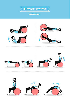 전신 여자 엎드리기 일러스트 사람 앉기 여러명 성인 눕기 운동 스트레칭 짐볼 복근운동 들어올리기 국내일러스트 AI파일 다수 모션 건강 파일형식 벡터