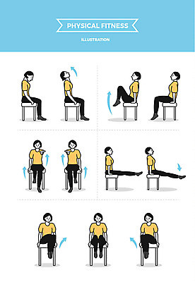 전신 여자 포즈 의자 일러스트 사람 앉기 여러명 성인 손들기 팔운동 맨손체조 다리들기 맨손운동 목운동 하체운동 국내일러스트 AI파일 가구 다수 모션 운동 체조 파일형식 벡터