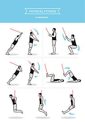 전신 남자 일러스트 매달리기 사람 앉기 여러명 성인 눕기 운동 헬스 스트레칭 헬스장 당기기 팔운동 헬스동작 맨손운동 헬스밴드 국내일러스트 AI파일 다수 모션 건강 파일형식 벡터