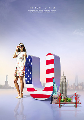 전신 PSD 서양인 외국인 편집이미지 응시 여자 여행 한명 서기 사람 20대 성인 선글라스 미국 뉴욕 자유의여신상 금문교 엠파이어스테이트빌딩 성인여자한명만 이미지편집 1 시선 안경 북아메리카 모션 인종 빌딩 청년 세계문화유산 다리_건축물 여자한명만 성인여자만 파일형식