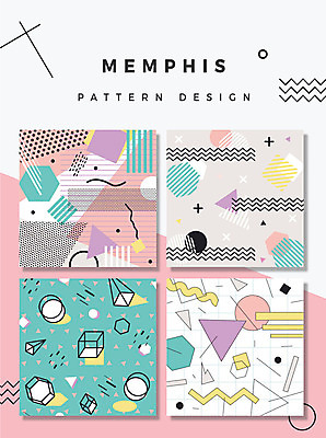 디자인 패턴 일러스트 추상 창조 사람없음 장식 물방울무늬 줄무늬 원형 화려 삼각형 낙서 입체 즐거움 작품 정사각형 기하학 물결무늬 입체도형 멤피스디자인 국내일러스트 AI파일 도형 감정 물결 컨셉 무늬 미술 파일형식 벡터