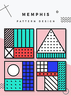 디자인 패턴 일러스트 추상 창조 사람없음 장식 사각형 물방울무늬 원형 화려 삼각형 낙서 즐거움 작품 격자 기하학 멤피스디자인 국내일러스트 AI파일 도형 감정 컨셉 무늬 미술 파일형식 벡터