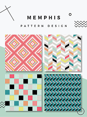 디자인 패턴 일러스트 추상 창조 사람없음 장식 사각형 화려 낙서 입체 즐거움 작품 기하학 물결무늬 사선무늬 멤피스디자인 국내일러스트 AI파일 도형 감정 물결 컨셉 무늬 미술 파일형식 벡터