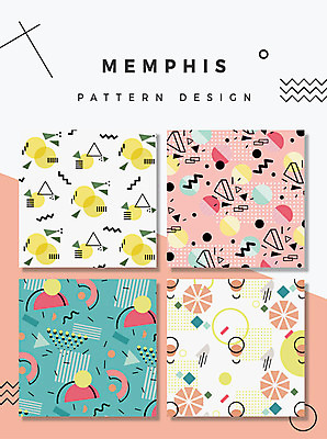 디자인 패턴 일러스트 추상 창조 사람없음 장식 물방울무늬 원형 화려 삼각형 낙서 즐거움 작품 기하학 사선무늬 멤피스디자인 국내일러스트 AI파일 도형 감정 컨셉 무늬 미술 파일형식 벡터