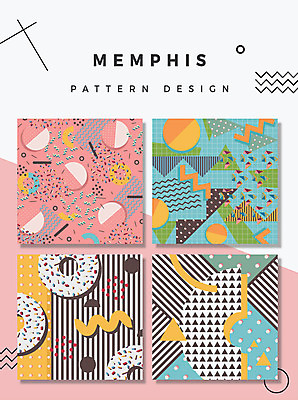 디자인 패턴 일러스트 추상 창조 사람없음 장식 줄무늬 원형 화려 삼각형 낙서 즐거움 아치 작품 기하학 사선무늬 멤피스디자인 국내일러스트 AI파일 도형 감정 컨셉 무늬 미술 파일형식 벡터