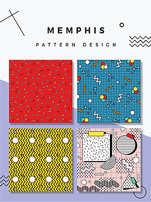 디자인 패턴 일러스트 추상 창조 사람없음 장식 사각형 원형 화려 낙서 즐거움 아치 작품 격자 기하학 물결무늬 멤피스디자인 국내일러스트 AI파일 도형 감정 물결 컨셉 무늬 미술 파일형식 벡터