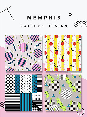 디자인 패턴 일러스트 추상 창조 사람없음 장식 물방울무늬 줄무늬 원형 화려 낙서 즐거움 작품 기하학 물결무늬 멤피스디자인 국내일러스트 AI파일 도형 감정 물결 컨셉 무늬 미술 파일형식 벡터