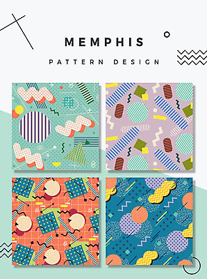 디자인 패턴 일러스트 추상 창조 사람없음 장식 물방울무늬 원형 화려 낙서 즐거움 작품 기하학 사선무늬 멤피스디자인 국내일러스트 AI파일 도형 감정 컨셉 무늬 미술 파일형식 벡터