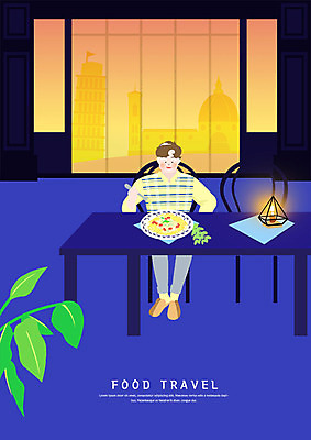 전신 PSD 남자 화분 여행 일러스트 촛불 식탁 스파게티 한명 사람 앉기 성인 이탈리아 먹기 피사의사탑 맛집 두오모성당 국내일러스트 1 유럽 초 모션 탁자 파스타 성당 세계문화유산 파일형식