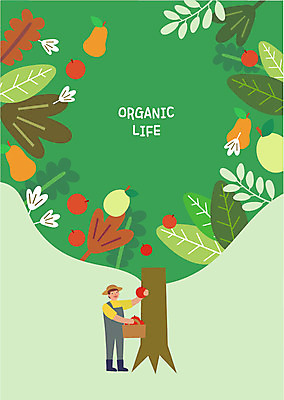 전신 라이프스타일 남자 일러스트 나뭇잎 한명 미소 사람 성인 바구니 수확 나뭇가지 배 사과 농부 과수원 과일나무 유기농 담기 사과나무 국내일러스트 AI파일 나무 직업 1 웰빙 잎 농업 과일 모션 표정 생활 파일형식 벡터