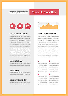 템플릿 문자 내지 그래프 사람없음 주황색 회색 프레젠테이션 문서템플릿 체크표시 서식 문서 제안서 위치 이미지템플릿 AI파일 컬러 확인 파일형식 벡터